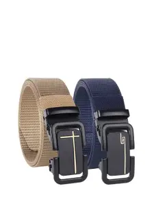 Metronaut Men Textured 2 Belt