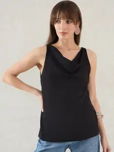 FEMMELLA Cowl Neck Top