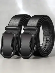 Metronaut Men Textured 2 PU Belt