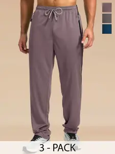 Moda Rapido Pack Of 3 Mid Rise TrackPants