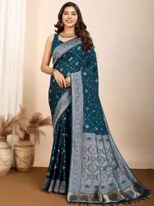 Satrani Woven Design Pure Silk Designer Paithani Saree