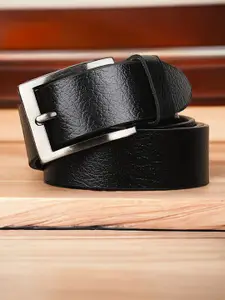 Metronaut Men Textured Leather Formal Belt