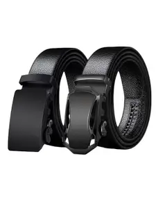Metronaut Men Textured 2 PU Belt