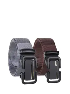 Metronaut Men Textured 2 Belt