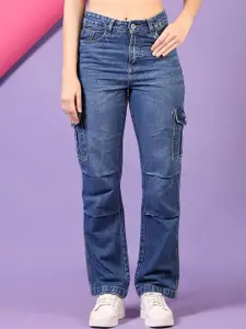 V-Mart Women Cotton Light Fade Jeans