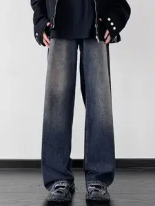 StyleCast Men Straight Fit Light Fade Jeans