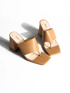 Peire Women Block Pumps with Buckles