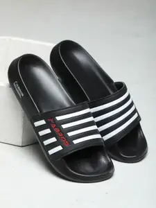 ABROS Men Striped Sliders