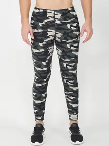 GOTO Men Printed Mid Rise Track Pants