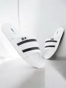 BAESD Men Striped Sliders