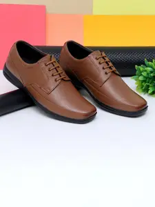 ARAMISH Men Genuine Leather Formal Derbys
