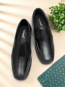 ARAMISH Men Leather Formal Slip-Ons