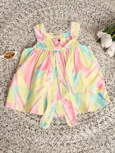 Stylo Bug Print Crepe A-Line Dress