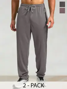 Moda Rapido Pack Of 2 Mid Rise TrackPants