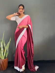 Anouk Ombre Poly Chiffon Saree