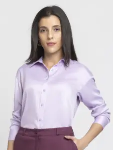 SHAYE Women Smart Opaque Casual Shirt