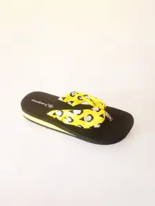 DressBerry Printed One Toe Flats