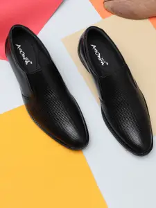 ARAMISH Men Leather Formal Slip-Ons