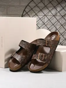 The Roadster Lifestyle Co Men Printed Comfort Sandals