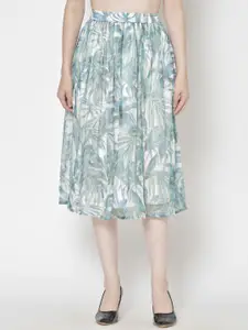 Moda Rapido Women Flared Knee Length Skirts