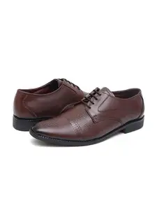 ARAMISH Men Leather Formal Oxfords