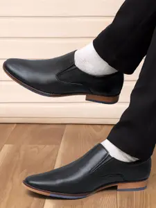 ARAMISH Men Leather Formal Slip-Ons