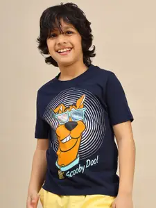 Kids Ville Boys Scooby Doo Graphic Printed Regular Fit Cotton Tshirt
