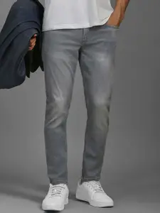 Louis Philippe Jeans Men Mid-Rise Regular Fit Light Fade Jeans