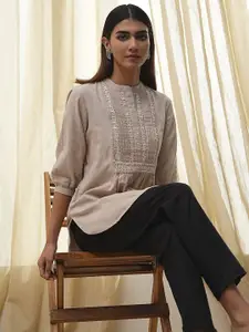 Biba Embroidered Thread Work Pure Cotton Thread Work Kurti