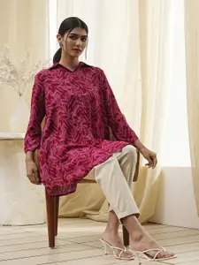 Biba Women Straight Floral Opaque Printed Casual Shirt