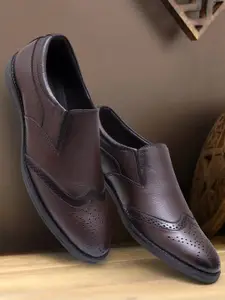 ARAMISH Men Genuine Leather Formal Slip-On Shoes