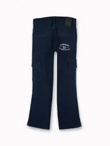 Gini and Jony Boys Comfort Straight Fit Mid Rise Clean Look Light Fade Jeans