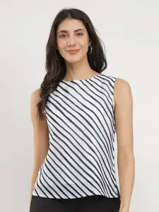 Pink Fort Striped Top