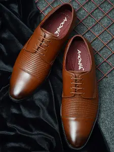 ARAMISH Men Leather Formal Oxfords