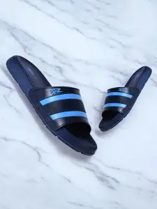 BAESD Men Striped Sliders