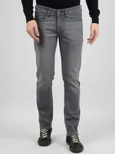 Numero Uno Men Skinny Fit Low-Rise Light Fade Stretchable Jeans