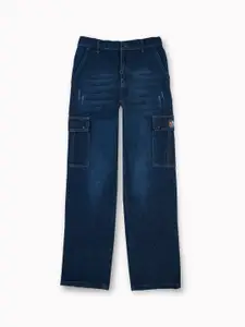Gini and Jony Boys Comfort Straight Fit Light Fade Jeans