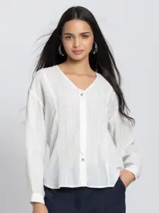 SHAYE Women Smart Opaque Casual Shirt