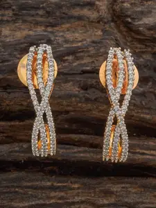 Kushal's Fashion Jewellery Gold-Plated Cubic Zirconia Embellished Bridal Finger Ring