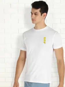 Moda Rapido Men Graphic Printed Round Neck Cotton Slim Fit T-shirt