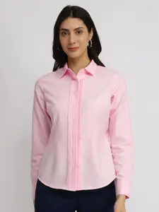 FableStreet Women Comfort Slim Fit Opaque Formal Shirt