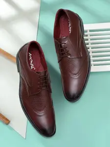 ARAMISH Men Leather Formal Brogues