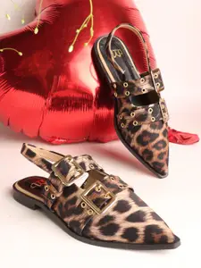 THE WHITE POLE Stylish Trending Ethnic Flat Bellie Sandal For Womens And Girls