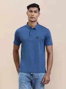 Crocodile Men Tencel Stretch Slim Fit Polo T-shirt