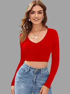 Dream Beauty Fashion Women Fitted Crop Top