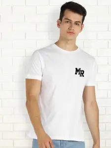 Moda Rapido Men Typography Printed Round Neck Cotton Slim Fit T-shirt