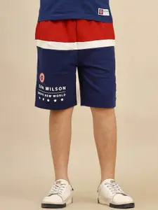 Kids Ville Boys Captain America: Brave New World Printed Cotton Mid Rise Shorts