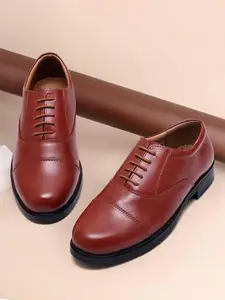 ARAMISH Men Leather Formal Oxfords