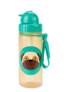 SKIP HOP Kids Blue & Brown Cartoon Characters Printed Sipper Water Bottle