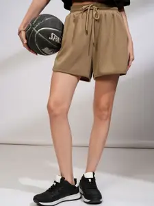 Basics By Tokyo Talkies Tokyo Talkies Women Solid Mini Shorts